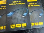 USB C 3.0 OTG naar USB A ADAPTER KABEL SNEL TELEFOON PC, Ophalen of Verzenden, Zo goed als nieuw