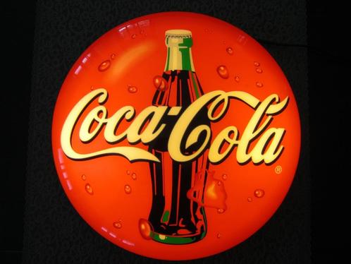 Vintage Coca Cola reclame lamp. In zeer goede staat!, Verzamelen, Merken en Reclamevoorwerpen, Zo goed als nieuw, Lichtbak of (neon) lamp