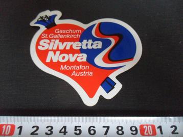 sticker silvretta nova gaschurn st gallenkirch montafon beschikbaar voor biedingen