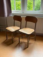2x Schoolstoeltjes, Ophalen, Zo goed als nieuw, Stoel(en)