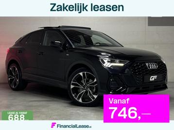 Audi Q3 Sportback 35 TFSI S-Line Black Edition Pano Virtual  beschikbaar voor biedingen