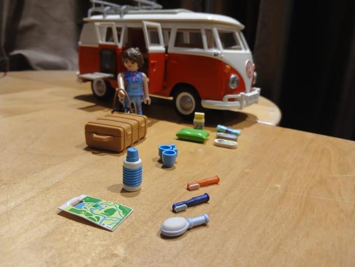 Playmobil 70176. Volkswagen T1 Camping Bus, Kinderen en Baby's, Speelgoed | Playmobil, Gebruikt, Los playmobil, Ophalen of Verzenden