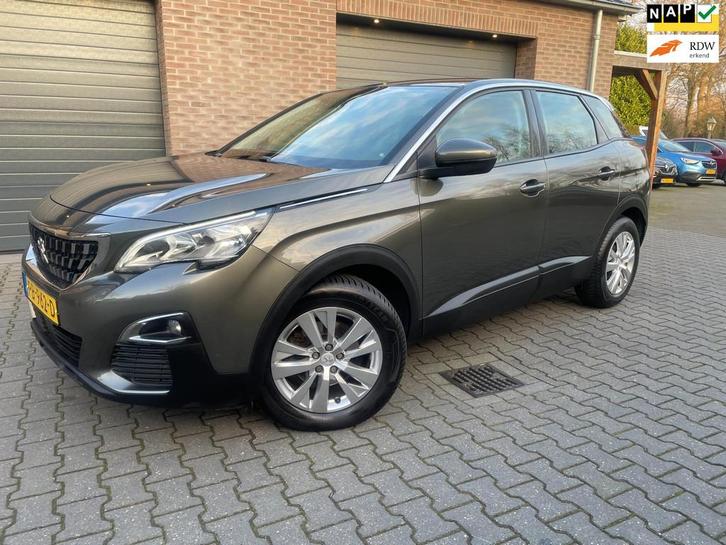Peugeot 3008 1.2 PureTech Blue Lease Executive NAVI ECC CARP, Auto's, Peugeot, Bedrijf, Te koop, ABS, Airbags, Airconditioning