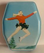 Boy blue toffees blik schaatster, Ophalen of Verzenden, Gebruikt, Overige