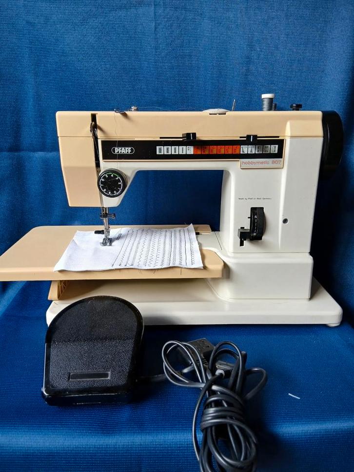 Naaimachine Pfaff hobbymatic 807, Hobby en Vrije tijd, Naaimachines en Toebehoren, Gebruikt, Naaimachine, Pfaff, Ophalen of Verzenden