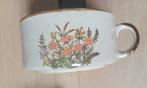 Vintage soepkommen wilde bloemen decor, Ophalen of Verzenden