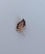 Blad broche, Sieraden, Tassen en Uiterlijk, Broches, Overige materialen, 4 tot 7 cm, Overige kleuren, Nieuw