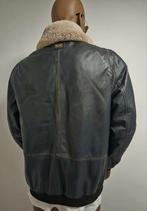 PME Legend schapen leren jas met een vintage look (XL), Kleding | Heren, ., Zwart, Maat 56/58 (XL), Ophalen of Verzenden