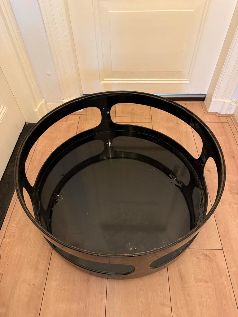 Retro Salon Tafel - Space Age Design, Huis en Inrichting, Tafels | Salontafels, Ophalen, Gebruikt, Rond, 50 tot 100 cm