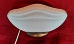 Wandlamp merk kemner italie jaren 80,lees de beschrijving, Ophalen of Verzenden, Zo goed als nieuw, Glas