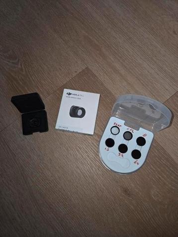 Groothoek lens inclusief filters dji mini 4 pro beschikbaar voor biedingen