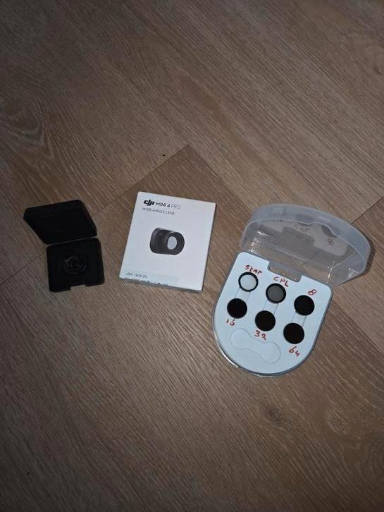 Groothoek lens inclusief filters dji mini 4 pro, Spelcomputers en Games, Spelcomputers | Nintendo Switch, Zo goed als nieuw, Switch Original