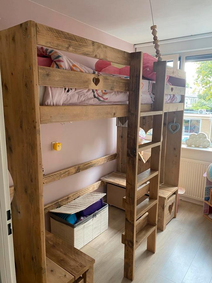 Super leuke hoogslaper!!, Kinderen en Baby's, Kinderkamer | Stapelbedden en Hoogslapers, Zo goed als nieuw, Hoogslaper, Ophalen