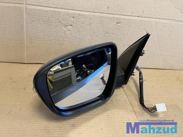 NISSAN QASHQAI J11 blauw links spiegel met camera 2013-2021 beschikbaar voor biedingen