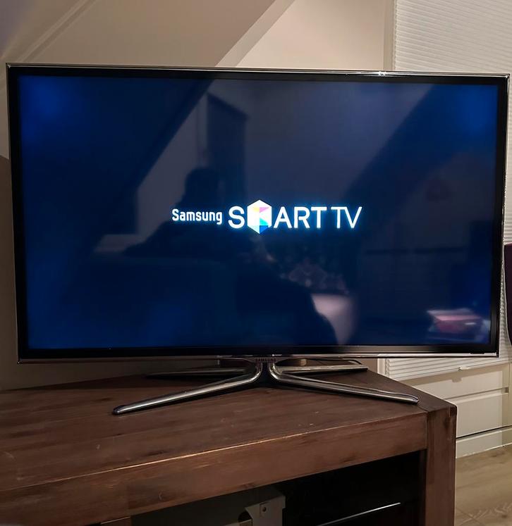 Samsung 40 inch Smart TV UE40ES6800S – Full HD, 3D, Wi-Fi –, Audio, Tv en Foto, Televisies, Gebruikt, LCD, 100 cm of meer, Full HD (1080p)
