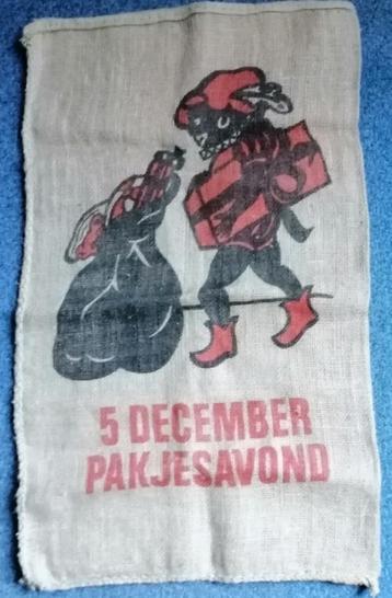 juten zak van Sinterklaas  beschikbaar voor biedingen