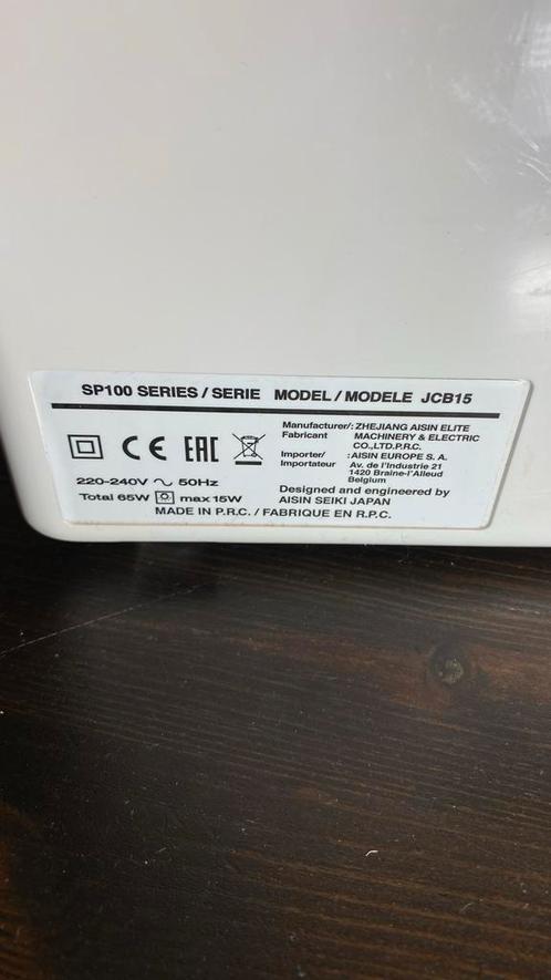 Toyota Naaimachine JCB15 met Accessoires, Hobby en Vrije tijd, Naaimachines en Toebehoren, Gebruikt, Naaimachine, Overige merken