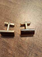 Manchetknopen met een grote steen, Ophalen of Verzenden, Gebruikt, Overige materialen