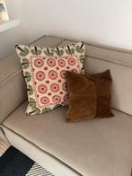 Bruin suède kussen van Loods 5, Huis en Inrichting, Ophalen of Verzenden, Zo goed als nieuw, Bruin, Vierkant