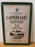 Reclamebord van Laphroaig Scotch Whisky in reliëf-20x30cm, Nieuw, Reclamebord, Verzenden