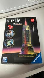 Puzzel 3D empire State building, Ophalen of Verzenden, Zo goed als nieuw