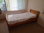 Eikenhouten seniorenbed, Ophalen, Gebruikt, 90 cm, Eenpersoons