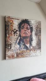 Prachtig Abstract Schilderij Michael Jackson met Certificaat, Antiek en Kunst, Kunst | Schilderijen | Abstract, Ophalen