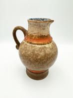 Strehla DDR Vaas Oranje, Aardewerk of Porselein, Oranje, Ophalen of Verzenden, Zo goed als nieuw