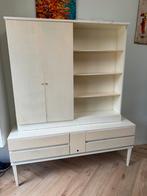 Vintage make-up kast hülsta, Ophalen, Gebruikt, 100 tot 150 cm, Eikenhout