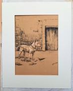 K.F. Barker Bull Terrier print, Ophalen of Verzenden