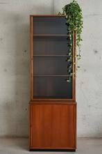 Tecno Osvaldo Borsani Midcentury pallisander vitrinekast set, Ophalen of Verzenden