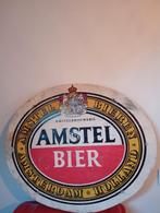 Amstel reclame bord, Ophalen, Gebruikt