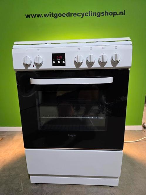 Pelgrim vrijstaand gasfornuis met electrische oven/gril, Witgoed en Apparatuur, Fornuizen, Zo goed als nieuw, Vrijstaand, Gas