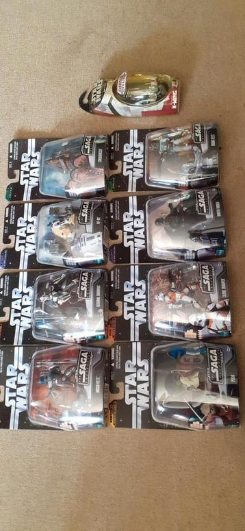 Hasbro Star Wars figuren van de saga collectie.  beschikbaar voor biedingen