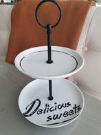 Riverdale etagère Delicious Sweets +/- 24 cm, Ophalen of Verzenden, Zo goed als nieuw