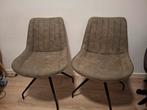 2 groene eettafel stoelen van leenbakker, Ophalen of Verzenden, Zo goed als nieuw, Overige kleuren, Twee