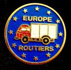 Europe Routiers pin- gelakt, Verzamelen, Speldjes, Pins en Buttons, Verzenden, Nieuw, Transport, Speldje of Pin