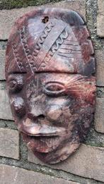 Wall mask. Africa.Gesneden uit natuursteen/edelsteen.22/26cm, Ophalen