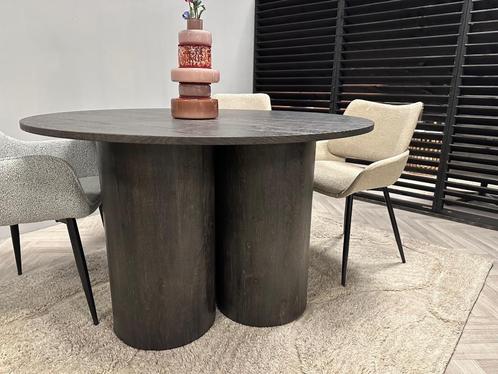 Ronde tafel - houten tafel rond - Eettafel rond 120cm, Huis en Inrichting, Tafels | Eettafels, Nieuw, 100 tot 150 cm, 100 tot 150 cm