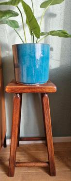 Houten kruk decoratie, Ophalen, Gebruikt, Hout