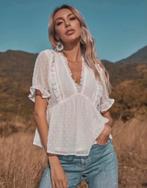 Witte blouse, NIEUW, M, Maat 38/40 (M), Wit, Nieuw, Ophalen of Verzenden