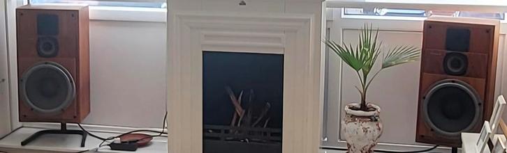 Cabasse luidsprekers oldschool, Audio, Tv en Foto, Luidsprekers, Zo goed als nieuw, Front, Rear of Stereo speakers, 120 watt of meer