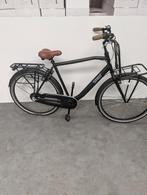 Herenfiets Spirit, Zwart met 28 inch wielen, Gebruikt, Versnellingen, 57 tot 61 cm, Ophalen