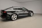 Audi A5 Sportback 2.0 TFSI MHEV Sport S-line Edition | Afgev, Auto's, Gebruikt, 1984 cc, Leder en Stof, Zwart