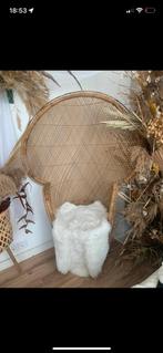 Nieuwe rotan peacock pauwen stoel chair fauteuil., Huis en Inrichting, Ophalen, Zo goed als nieuw, Boho
