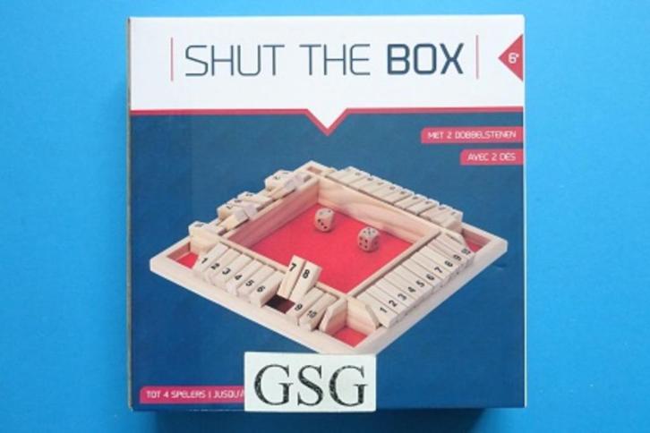 Shut de box nr. 610-5090-00, Hobby en Vrije tijd, Gezelschapsspellen | Overige, Nieuw, Ophalen
