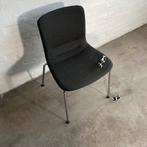 Vitra - HAL Soft Tube Stapelbare Stoel - zwart, Verzenden, Zwart, Nieuw, Metaal