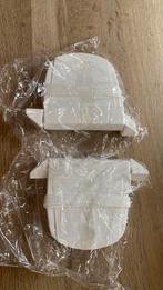2 nieuwe rolluikhaspels ieder 5 m witte band bandopwinder, Doe-het-zelf en Verbouw, Rolluiken, Ophalen of Verzenden, Nieuw, Wit