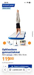 Airtrack 4 meter, Sport en Fitness, Ophalen, Zo goed als nieuw, Materiaal