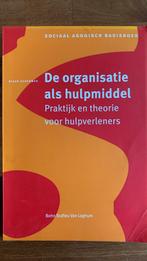 K. Schermer - De organisatie als hulpmiddel, Ophalen of Verzenden, Zo goed als nieuw, K. Schermer